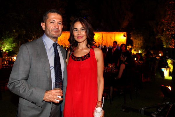 Skoun dinner annual fundraising @ Sursock Palace garden.